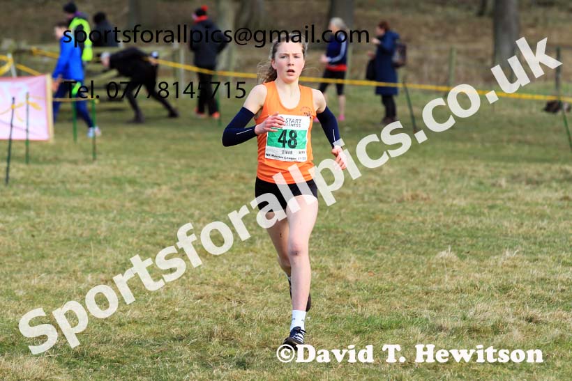 Girls under-15s Start Fitness NEHL, Alnwick, Northumberland. Photo: David T. Hewitson/Sports for All Pics